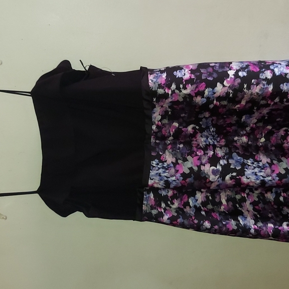 BNWOT SIZE 20W Plus Size Morgan & Company Floral Cocktail Dress - Picture 2 of 12